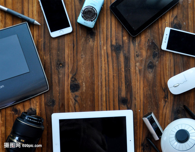 平铺摄影 电子产品的艺术与技巧
